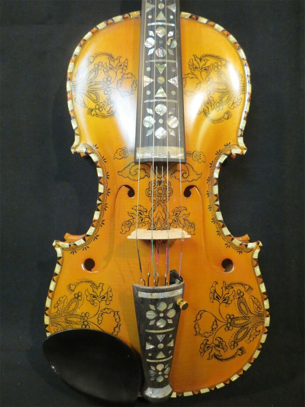 Musical Instrument Fiddle - 4/4 Hardanger Fiddle Noorse Viool Kopie
