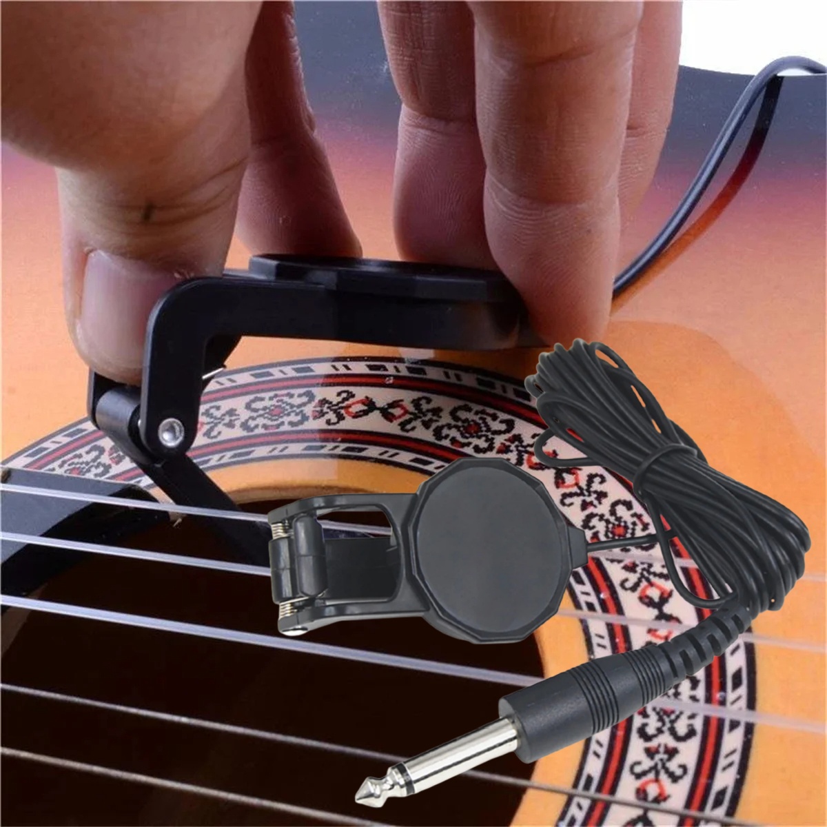 Musical Instrument Dulcimer - Audio Jack Clip On Pickup/2.5 M