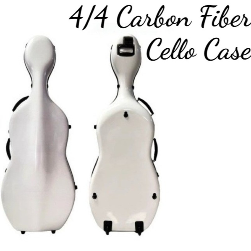 Musical Instrument Dulcimer - 4/4 Koolstofvezel Cello Case Krasbestendig Slijtvast