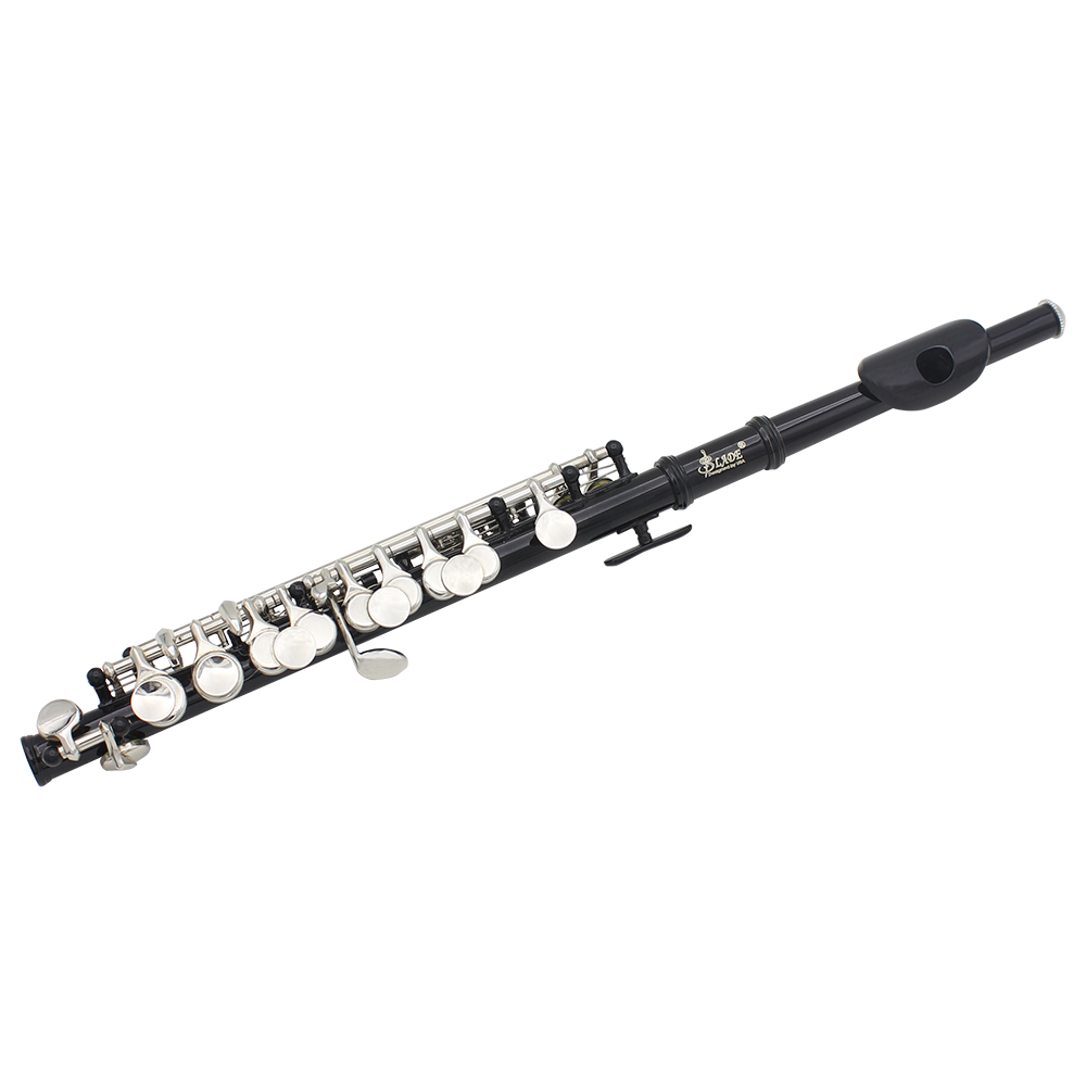 Musical Instrument Piccolo - Piccolo Fluit C Key Zwart Half-Size
