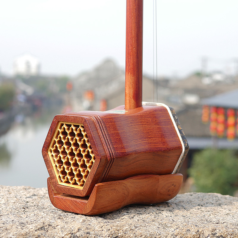 Musical Instrument Brands - Professionele Dunhuang Merk 06A Erhu Massief