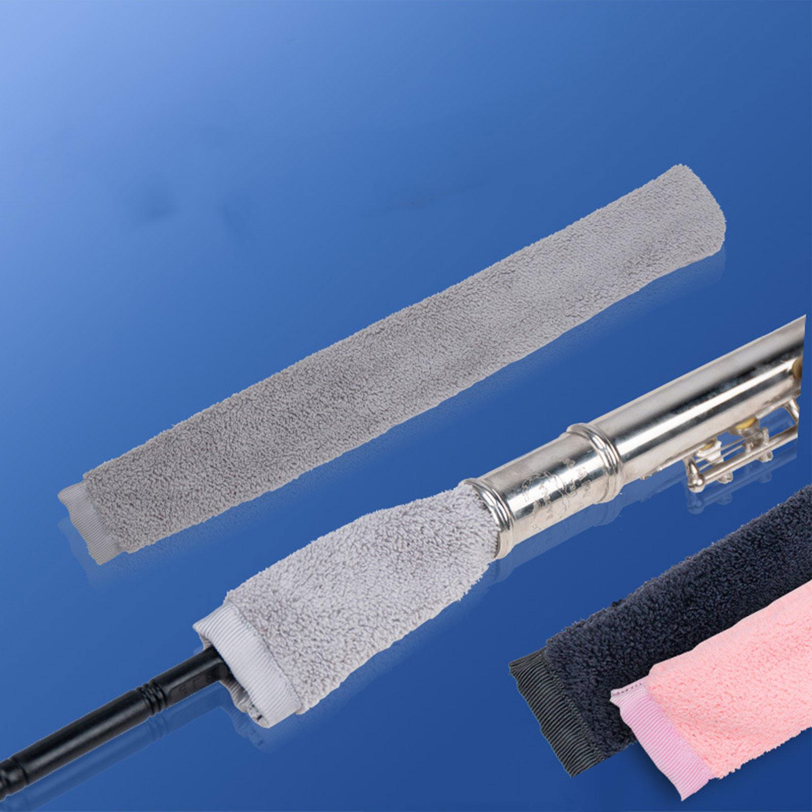 Musical Instrument Trombone - Fluitwattenstaafje Binnenbuisontwerp Polijstdoek Essentieel voor beginnende