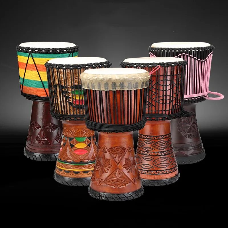 Musical Instrument Percussion - 12 inch Djembe Mahonie Afrikaanse Drum