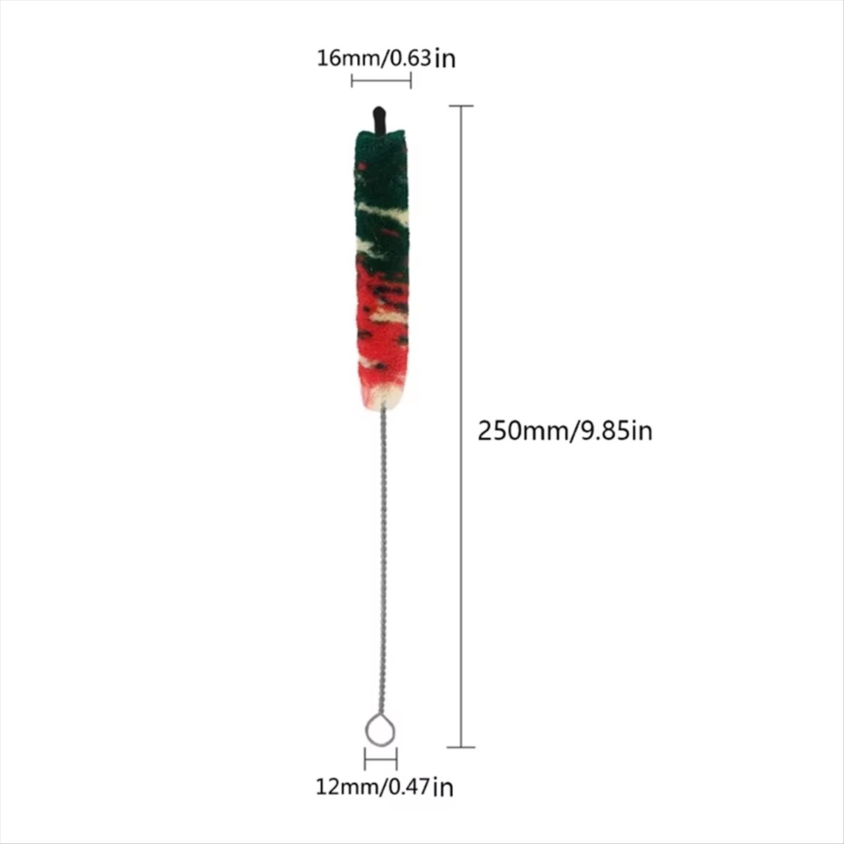 Musical Instrument Piccolo - A58Z Fluitreinigingsgereedschap Reinigingsborstels Zachte Elastische Rubberen