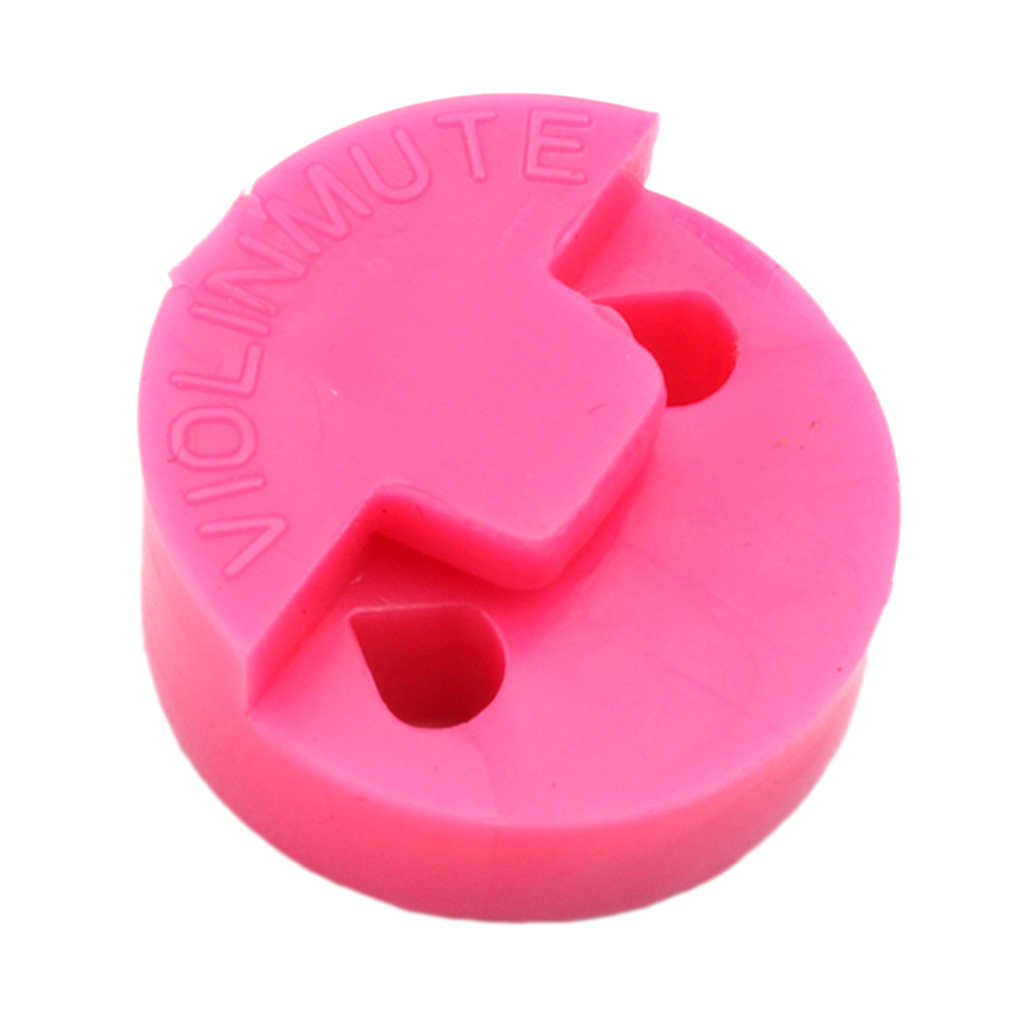 Musical Instrument Fiddle - Professionele Ronde Rubber Viool Fiddle Mute