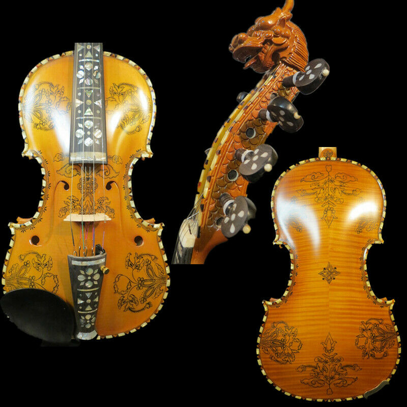 4/4 Hardanger Fiddle Noorse Vi - Musical Instrument Fiddle recensie en prijs