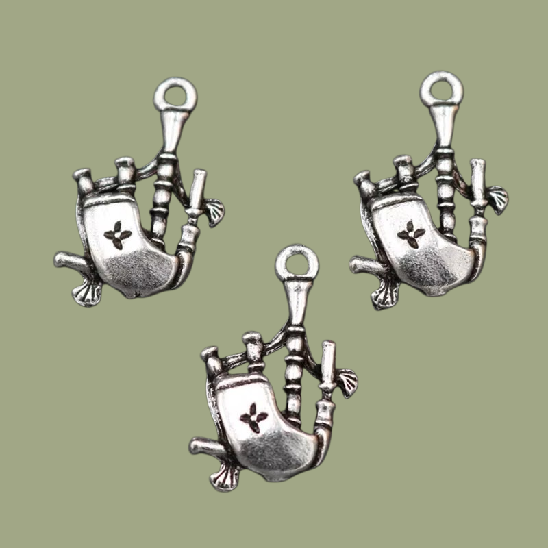 10Pcs Verzilverd Schotland Muz - Musical Instrument In Scotland recensie en prijs