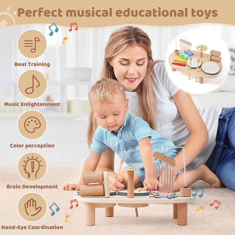 LazyChild Educatief speelgoed  - Musical Instruments Game recensie en prijs