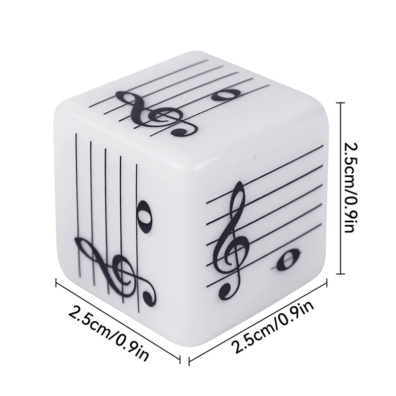 Muzieknoten dobbelstenen voor  - Musical Instrument Coloring Pages recensie en prijs