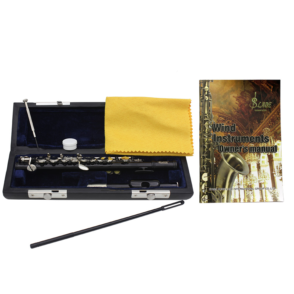 Piccolo Fluit C Key Zwart Half - Musical Instrument Piccolo recensie en prijs