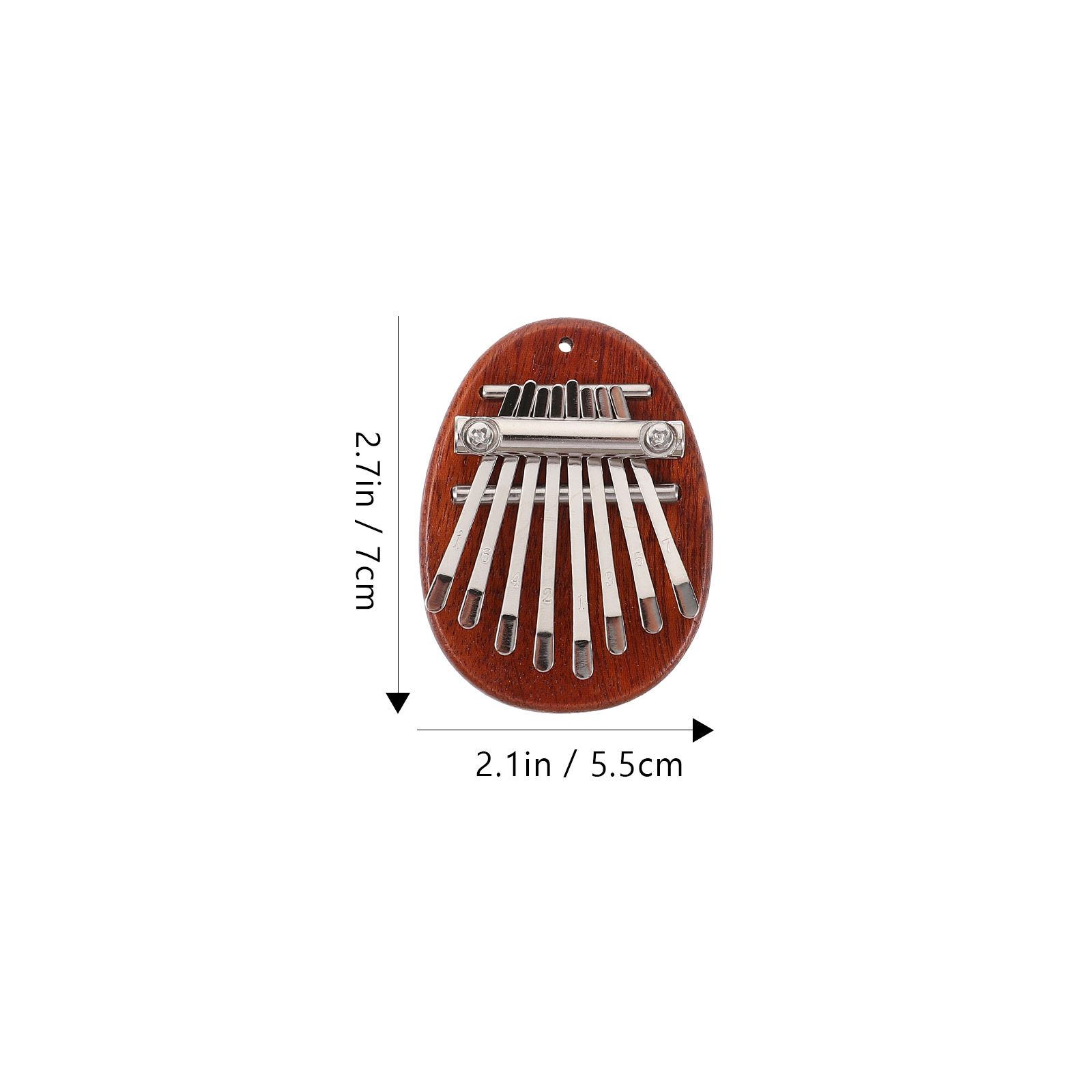 1Set Kalimba Mini 8 toetsen Du - Musical Instrument Percussion recensie en prijs