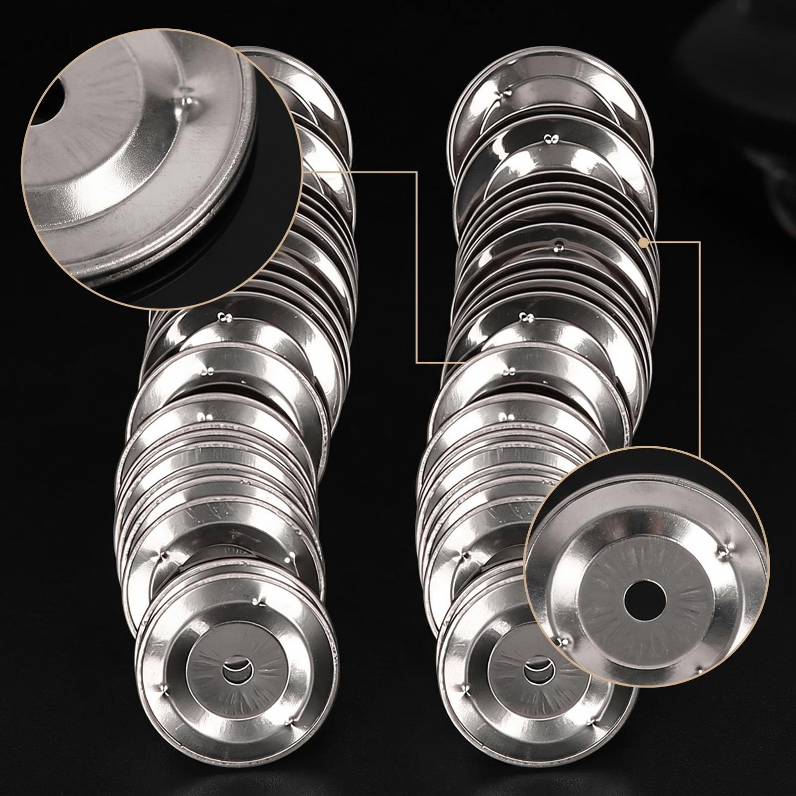 50 stuks stalen tambourijngelu - Musical Instrument Repairs recensie en prijs