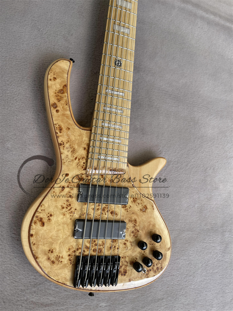 6-snarige basgitaar DeOl Bass  - Bass Guitar Fretless recensie en prijs