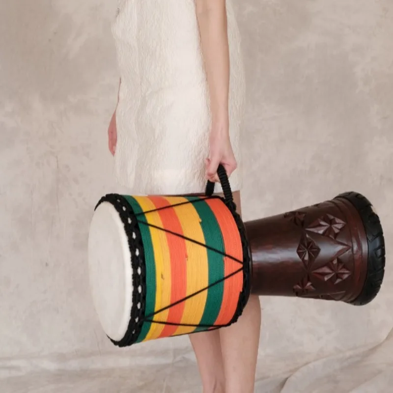 12 inch Djembe Mahonie Afrikaa - Musical Instrument Percussion recensie en prijs